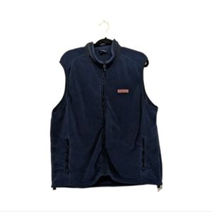 Vineyard Vines navy zip up vest XL